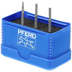 PFERD 21901403 frézovací kolík sada tvrdokov Ø hřídele 3 mm 3dílná