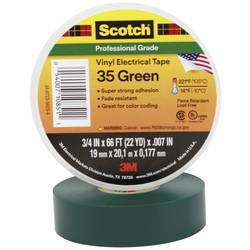 Scotch Scotch™ 35 SCOTCH35-19X20GN izolační páska Scotch® 35 zelená (d x š) 20 m x 19 mm 1 ks