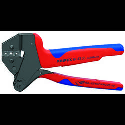 Knipex KNIPEX 97 43 05 krimpovací kleště neizolované otevřené zástrčky , 0.5 do 6 mm²