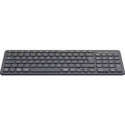 Hama WK-300 Bluetooth® klávesnice německá, QWERTZ černá tlačítka multimédií