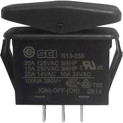TRU COMPONENTS 1587863 kolébkový spínač TC-R13-258I 14 V/AC 21 A 1x (zap)/vyp/(zap) IP66 bez aretace/0/bez aretace 1 ks