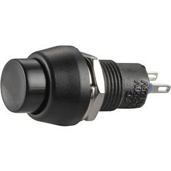 TRU COMPONENTS TC-R13-84A-05BK, 1587723 tlačítko, 10.2 mm, 250 V/AC, 1 A, 1 ks