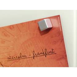 Maul neodymový magnet MAUL (š x v x h) 10 x 10 x 10 mm krychle stříbrná 4 ks 6169296