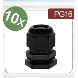 Quadrios 24CA382 kabelová průchodka, 24CA382, od 10 mm, do 14 mm, PG16, 10 ks