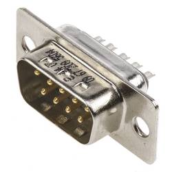 Harting 09672095604 D-SUB kolíková lišta 180 ° Pólů: 9 pájecí kalíšek 1 ks