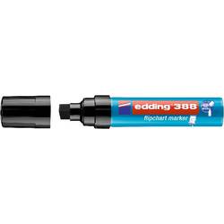 Edding 4-388001 popisovač na flipcharty Flipchartmarker hrot ve tvaru klínu 4 - 12 mm černá 1 ks