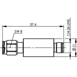 N/A Telegärtner 100024835, zlatá, 1 ks