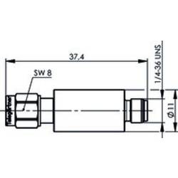 N/A Telegärtner 100024835, zlatá, 1 ks