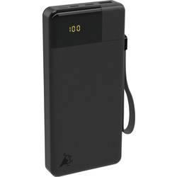 Aqiila B20+B powerbanka Li-Pol, 20000 mAh, USB-A, USB-C®, černá