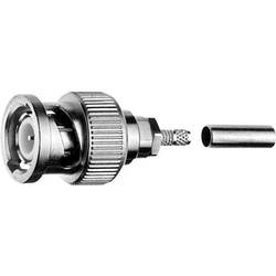 Telegärtner 100023347 100023347 BNC konektor zástrčka, rovná 50 Ω 1 ks