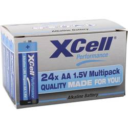 XCell tužková baterie AA alkalicko-manganová, 1.5 V, 24 ks