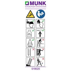 MUNK Günzburger Steigtechnik 019299 bezpečnostní štítek 20 ks