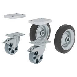 MUNK Günzburger Steigtechnik 301324 sada koleček 1 ks