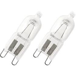 OSRAM ECO halogenová žárovka Energetická třída (EEK2021): G (A - G) G9 43 mm 230 V 50 W teplá bílá pinová objímka stmívatelná 2 ks