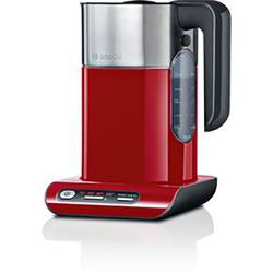 Bosch Haushalt Styline rychlovarná konvice, bezšňůrová, ochrana proti přehřátí, červená, TWK8614P