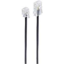 Shiverpeaks ISDN kabel [1x RJ11 zástrčka 6p4c - 1x RJ45 zástrčka 8p4c] 15 m černá