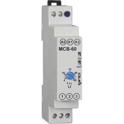 ENTES MCB-60 časové relé monofunkční 24 V/DC, 24 V/AC, 230 V/AC 1 ks čas.rozsah: 4 - 60 s 1 přepínací kontakt
