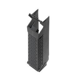 Electronics housings, OMNIMATE Housing - series CH20MBlack, Side element, Width: 22,5 mm
