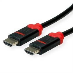 Roline HDMI kabel Zástrčka HDMI-A, Zástrčka HDMI-A 2.00 m černá 11.04.5942 10K UHD HDMI kabel