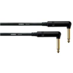Cordial CFI 1,5 RR jack jack konektory kabel [1x jack zástrčka 6,3 mm - 1x jack zástrčka 6,3 mm] 1.50 m černá flexibilní provedení