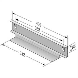 Apranet 26510001 19 palec lišty pro datové skříně