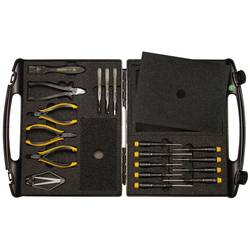 Bernstein Tools for Electronics sada nářadí ESD, profesionální, 2285, v kufříku , 18dílná