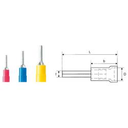 Weidmüller 9200480000 kabelová koncovka 4 mm² 6 mm² částečná izolace žlutá 100 ks