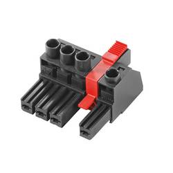 Weidmüller BV/SV zásuvkový konektor na kabel 4, rozteč 7.62 mm, 1156740000, 32 ks