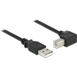 Delock USB kabel USB 2.0 USB-A zástrčka, USB-B zástrčka 0.50 m černá 84809