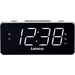 Lenco CR-18 White - FM-Radiowecker mit großem 1,8 Display CR-18 radiobudík
