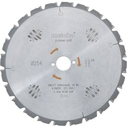 Metabo HW/CT 254X30 24 WZ 628220000 tvrdokovový pilový kotouč 254 x 30 x 1.8 mm Počet zubů (na palec): 24 1 ks