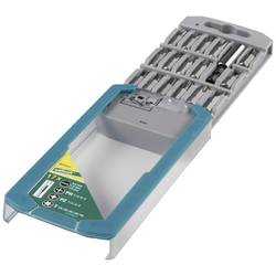 Wolfcraft 8633000 sada bitů, 17dílná, plochý, křížový PH, křížový PZ, vnitřní šestihran (TX), 1/4 (6,3 mm)