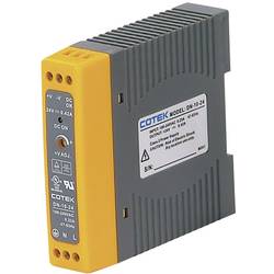 Cotek DN 10-24 síťový zdroj na DIN lištu, 24 V/DC, 0.42 A, 10 W, výstupy 1 x