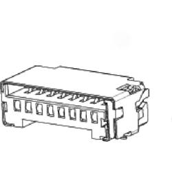 Molex Slot pro paměťovou kartu 8, rozteč 1.1 mm, 47309-2651, 1 ks Tape on Mini reel