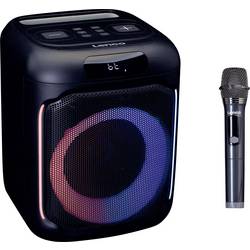 Lenco PA-101BK - Bluetooth® Party-Lautsprecher mit LED-Lichteffekten párty reproduktor 1 ks