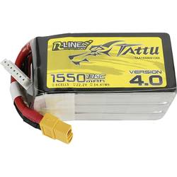 Tattu TA-RL-130C-1550-6S1P akupack Li-Pol (modelářství), 22.2 V, 1550 mAh, články 6, blok, XT60