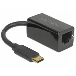Delock USB 2.0 adaptér [1x USB-C® zástrčka - 1x RJ45 zásuvka] 65904 12.7 cm