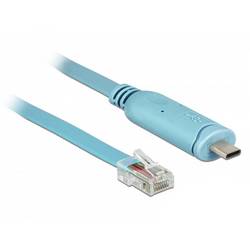Delock USB 2.0 adaptér [1x USB 2.0 zástrčka C - 1x RJ45 zástrčka] 63914 3 m