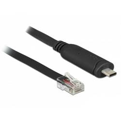 Delock USB 2.0 adaptér [1x USB 2.0 zástrčka C - 1x RJ45 zástrčka] 63912 2 m