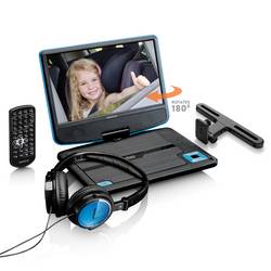 Lenco Lenco DVP-910BU - 9 Zoll tragbarer DVD-Spieler Přenosná TV s DVD přehrávačem