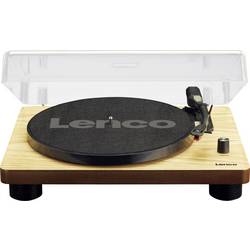 Lenco LS-50WD - Plattenspieler mit integrierten Lautsprechern - USB-Recording - Holz gramofon
