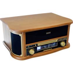 Lenco Classic Phono TCD-2551WD - Holz-Plattenspieler im Retro-Design mit Bluetooth gramofon