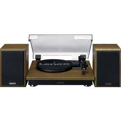 Lenco LS-100WD - Plattenspieler mit Riemenantrieb und Holzgehäuse gramofon