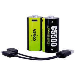 Verico LoopEnergy akumulátor malé mono C Li-Ion akumulátor 3700 mAh 1.5 V 2 ks