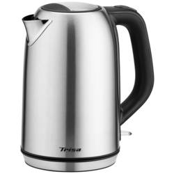 Trisa W5575 rychlovarná konvice, bezšňůrová, ochrana proti přehřátí, nerezová ocel, černá, 6455.7512