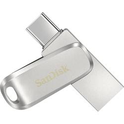 SanDisk Ultra® Dual Luxe Type-C™ USB paměť pro smartphony/tablety stříbrná 256 GB USB-C™ (USB 3.1 Gen 1)