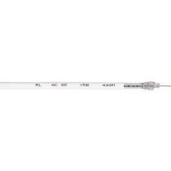 Interkabel AC 85-100 koaxiální kabel vnější Ø: 5 mm 75 Ω 105 dB bílá 100 m