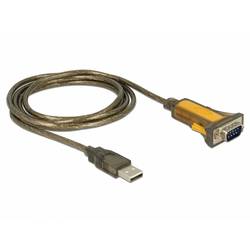 Delock USB 2.0 adaptér [1x USB 2.0 zástrčka A - 1x RS232 zástrčka ] 65840 1.5 m