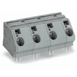WAGO 745-654/006-000 pružinová svorkovnice 16.00 mm² Pólů 4 šedá 12 ks