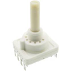 C & K Switches RTAP32S06W25NP otočný spínač 25 V, 25 V/DC 20 mA Počet pozic přepínače 6 1 x 30 ° 1 ks